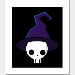 Skull Witch Posters and Art